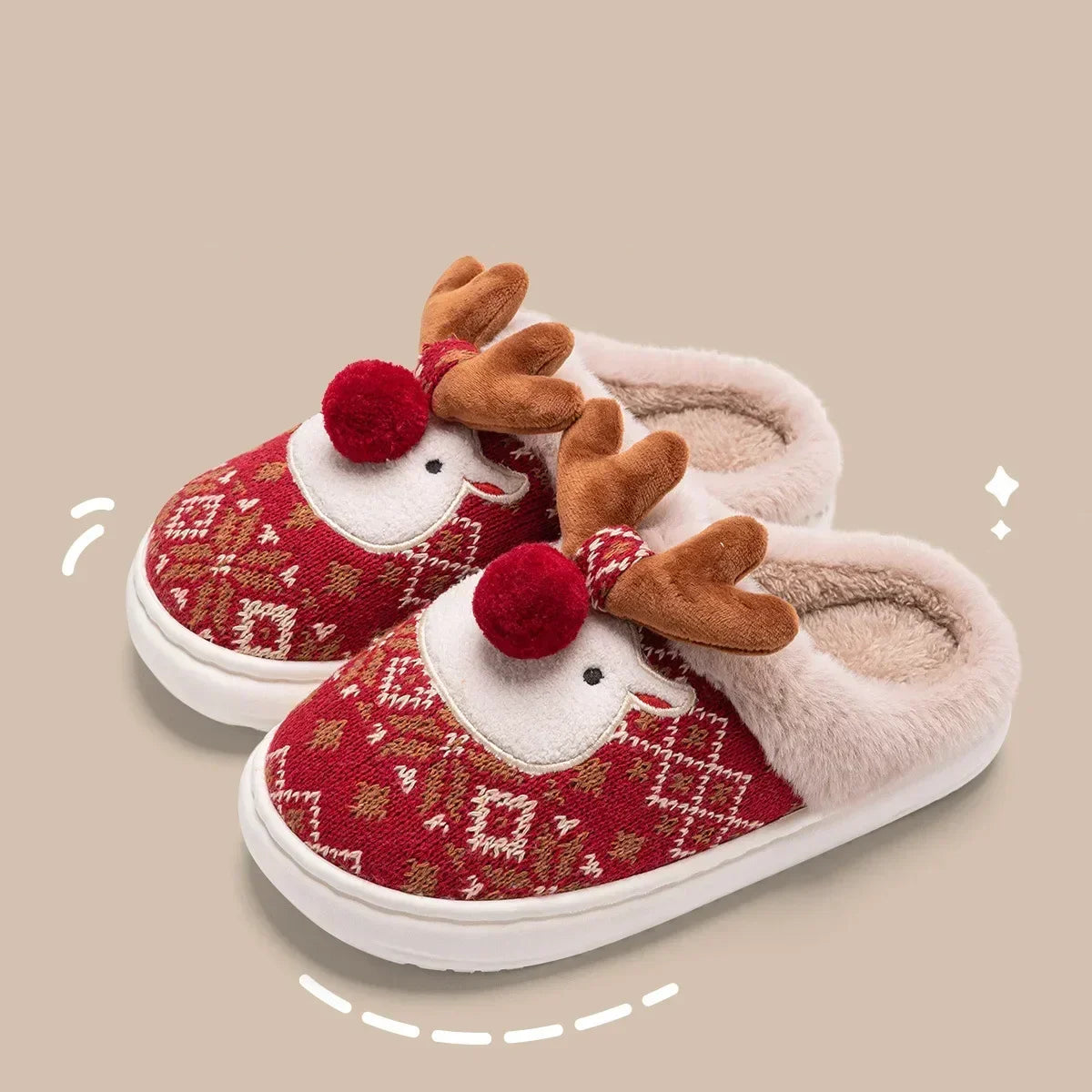 Christmas Slippers for Couples