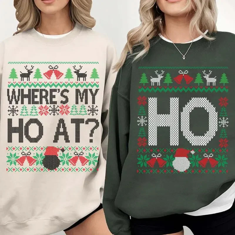 Christmas Sweater Couple Funny