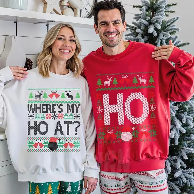 Christmas Sweater Couple Funny