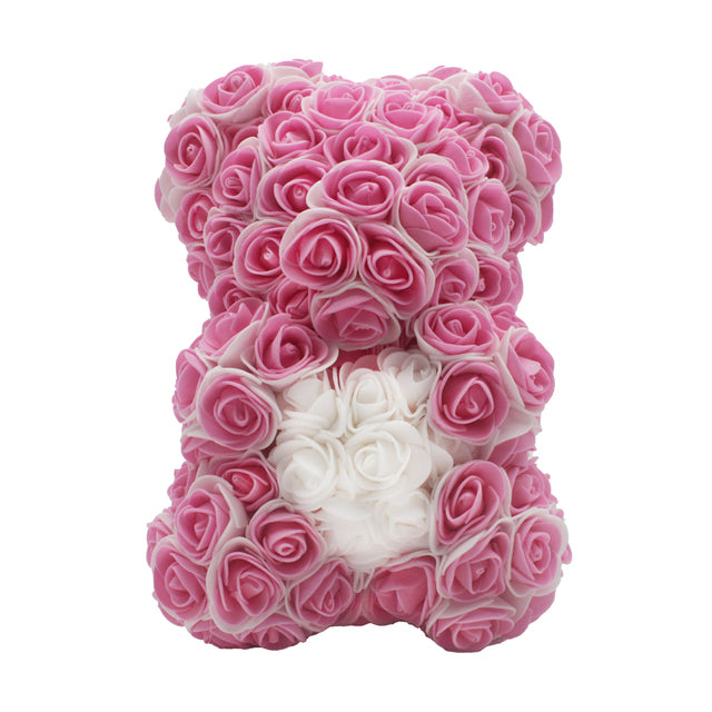 Christmas rose bear