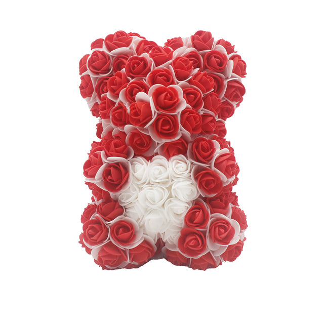 Christmas rose bear