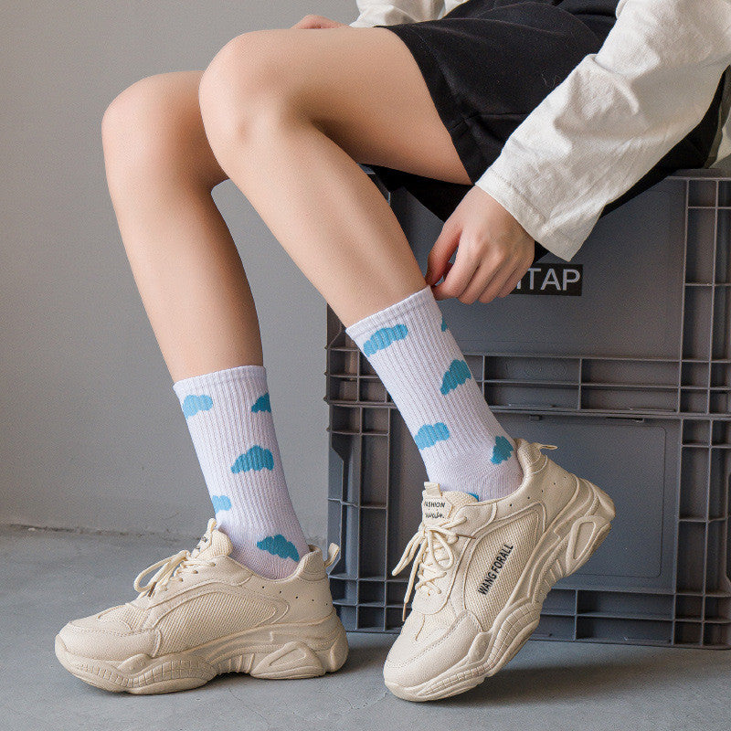 Cloud cute couple socks
