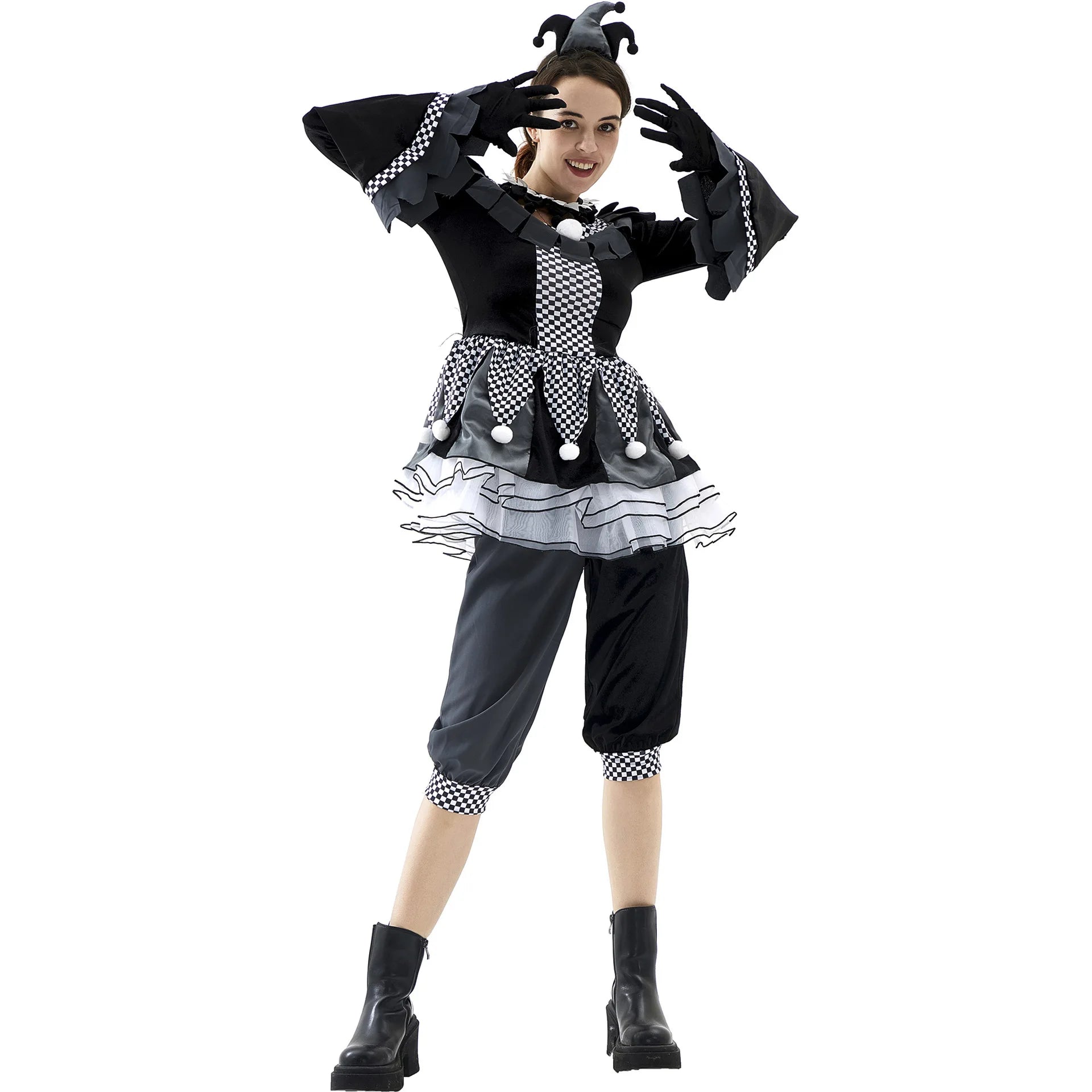 Clown Couple Halloween Costumes