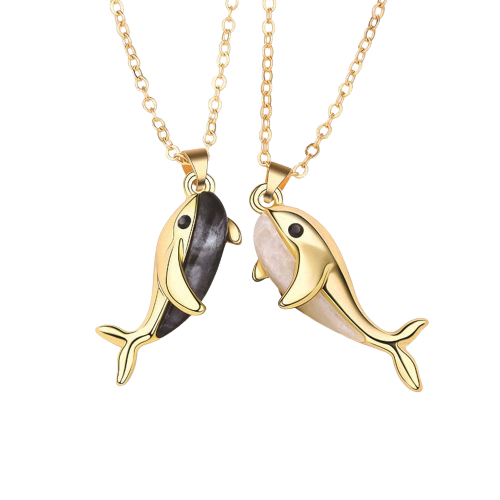 Fish Couple Necklace