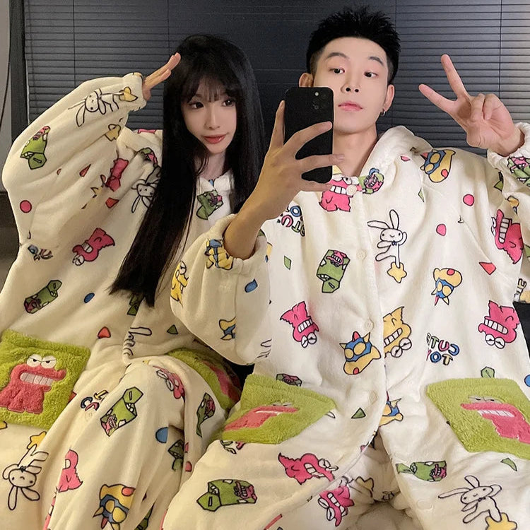 Colorful Couple Onesies