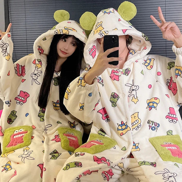 Colorful Couple Onesies