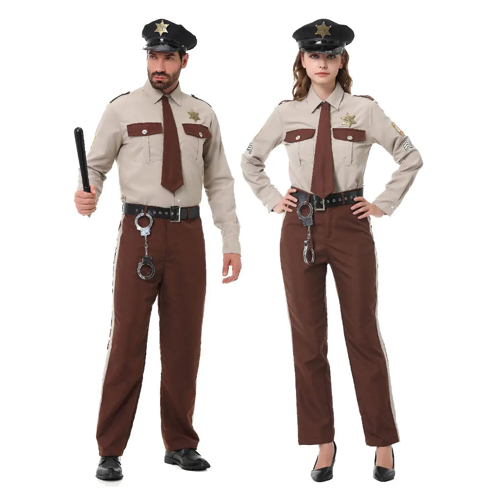 Cop Couple Halloween Costumes