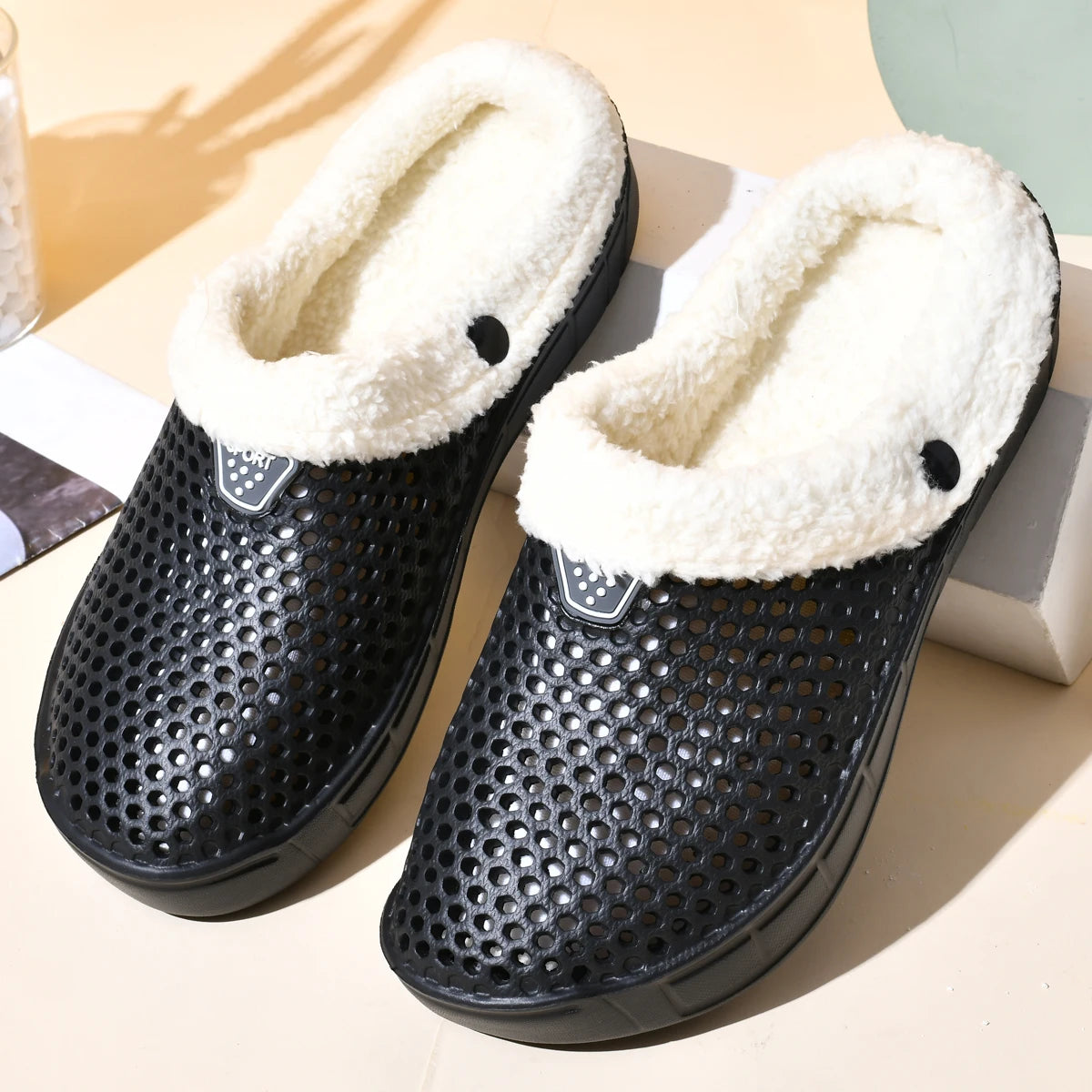 Cotton Couple Slippers