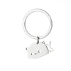 Couple Cat Keychain