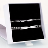 Couple Curb Bracelet