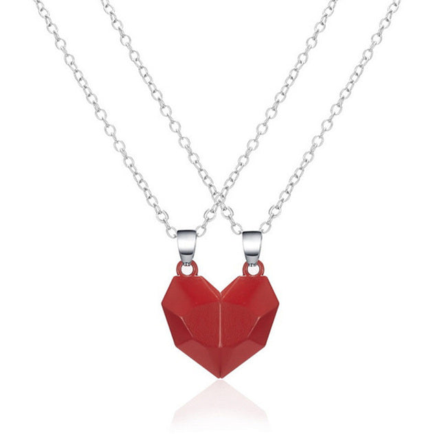 Couple Heart Necklace