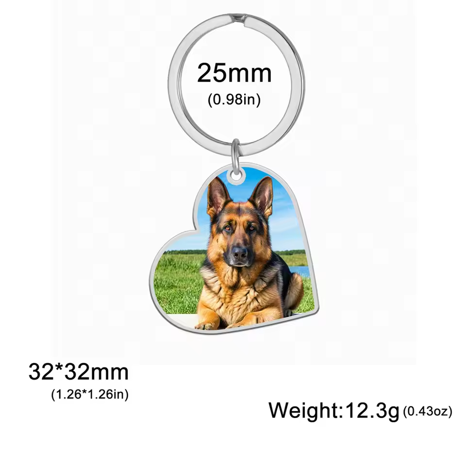 Couple Keychain Photo