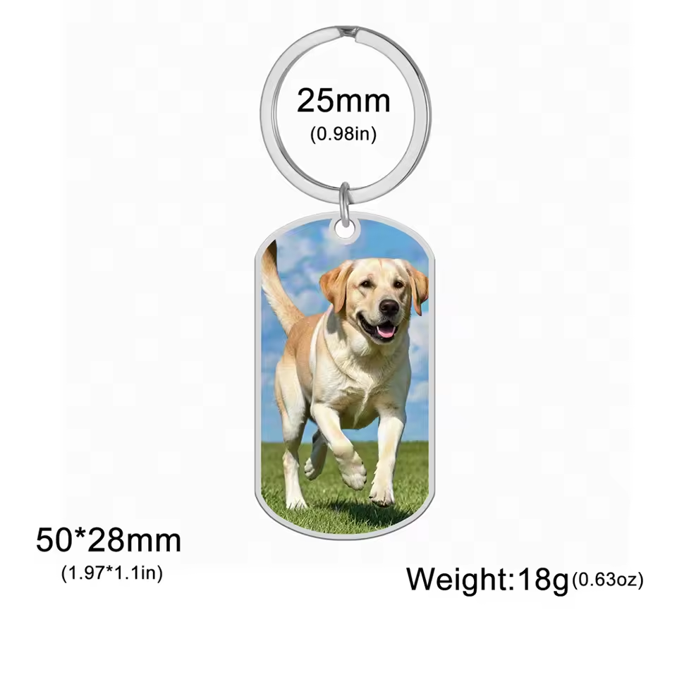 Couple Keychain Photo