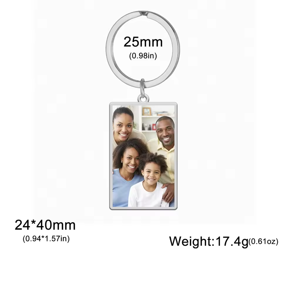 Couple Keychain Photo