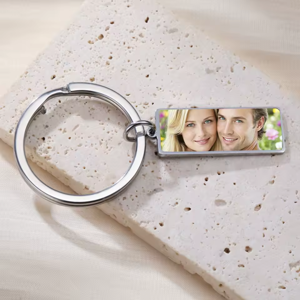 Couple Keychain Photo