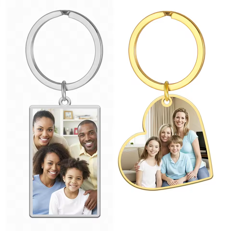 Couple Keychain Photo