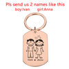 Couple Keychains with Names