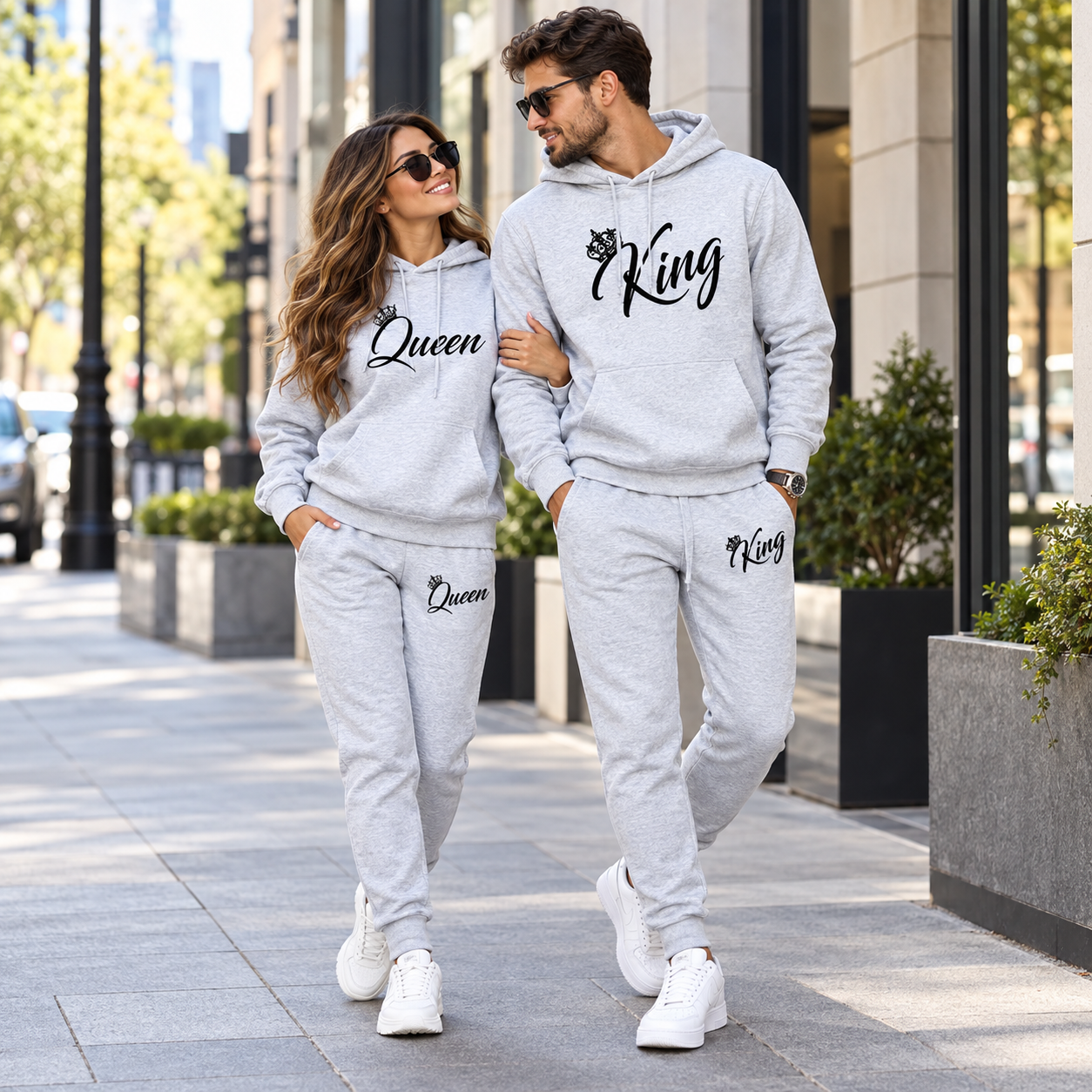 King Matching Track Suits for Couples