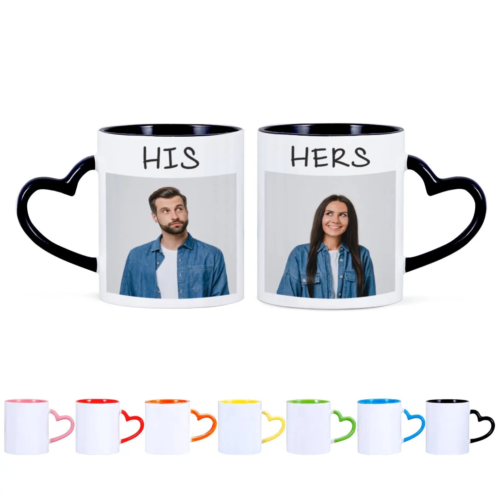 Couple Mug Design with Photo