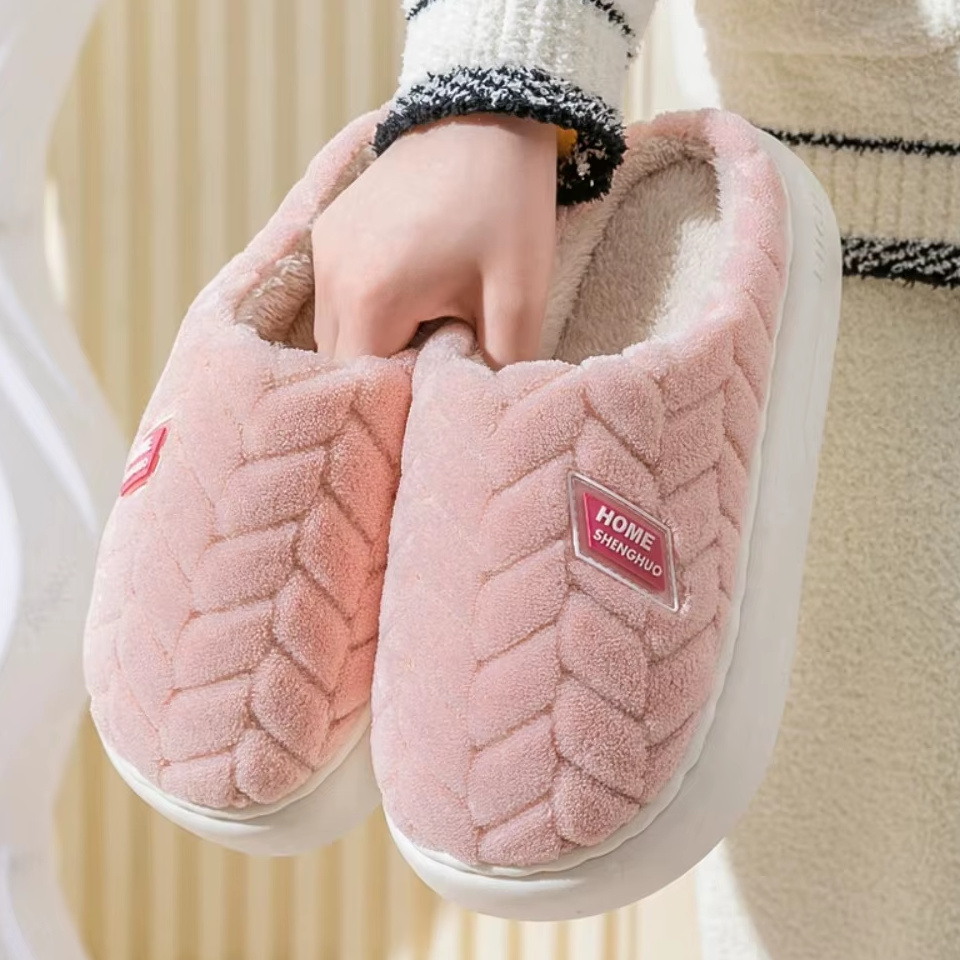 Couple Plaid Slippers