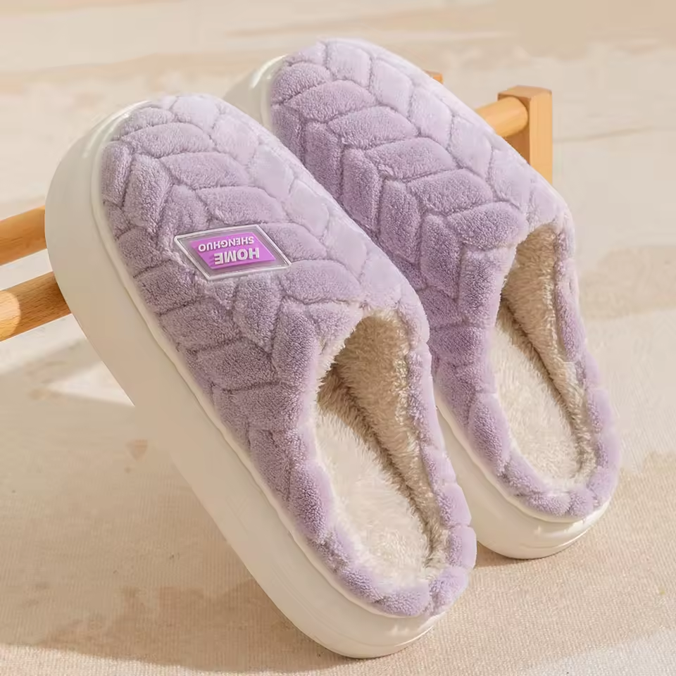 Couple Plaid Slippers