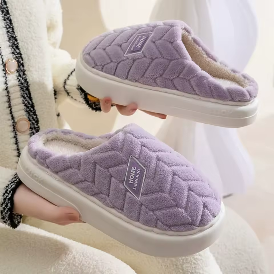 Couple Plaid Slippers