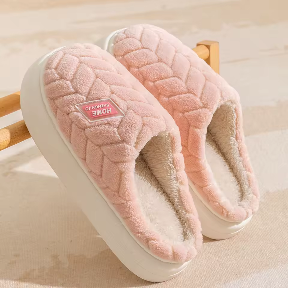 Couple Plaid Slippers