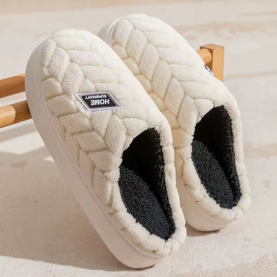 Couple Plaid Slippers