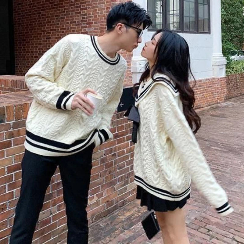 Couple Sailor Sweater