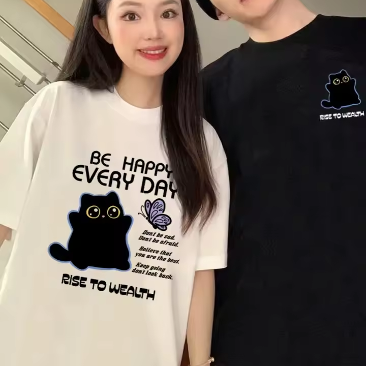 Couple Shirt Cat