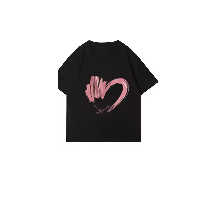 Couple Shirt Heart Design