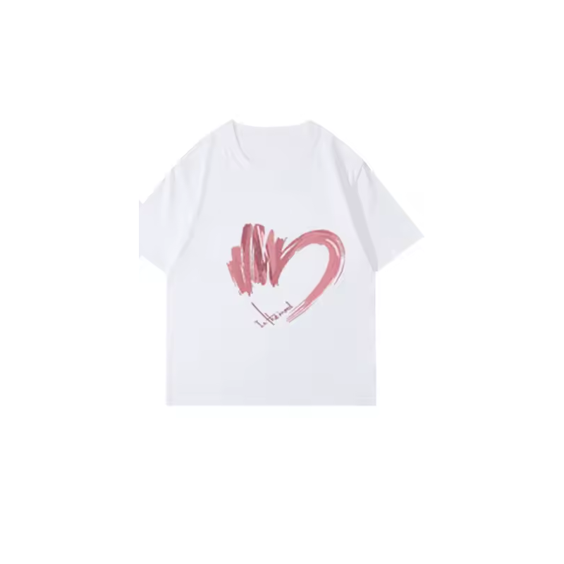 Couple Shirt Heart Design