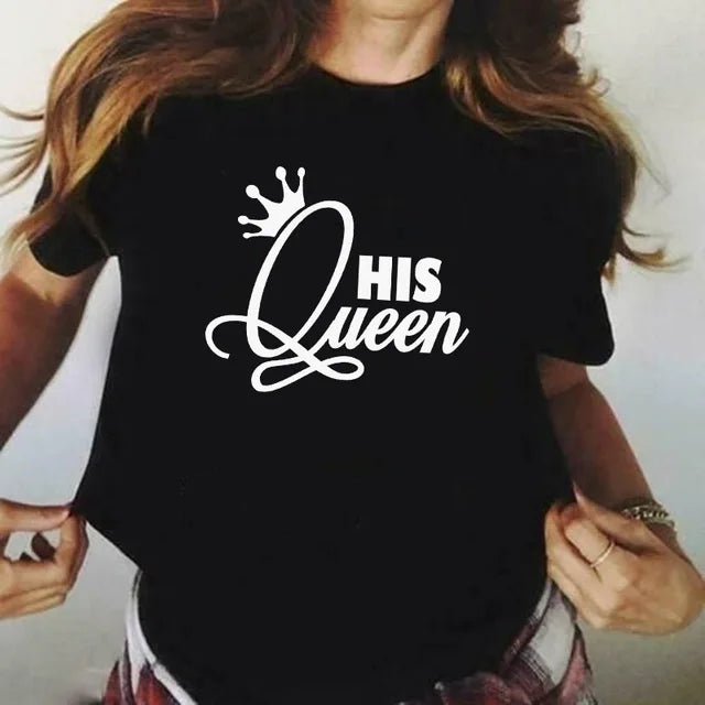 Couple Shirt King and Queen Design