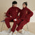 Couple Velvet Pajama Set