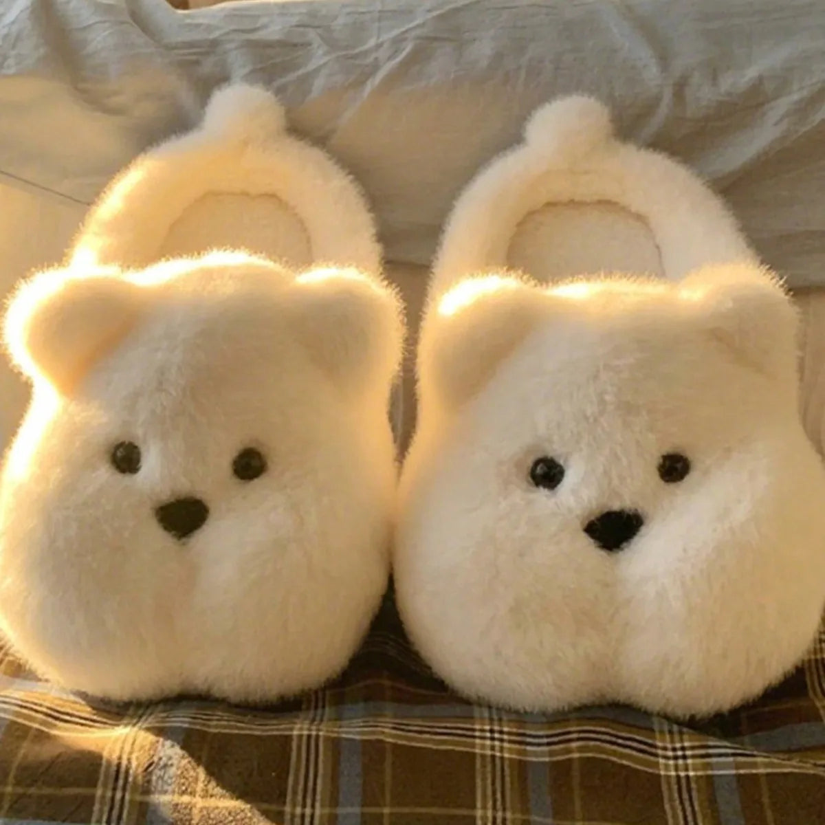 Couple Bear Slippers