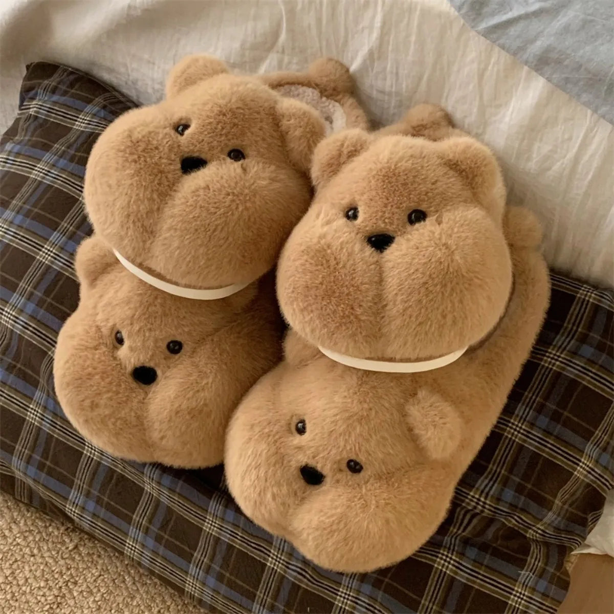 Couple Bear Slippers