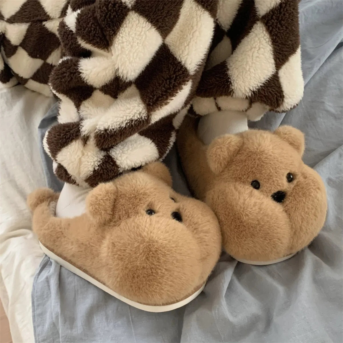 Couple Bear Slippers