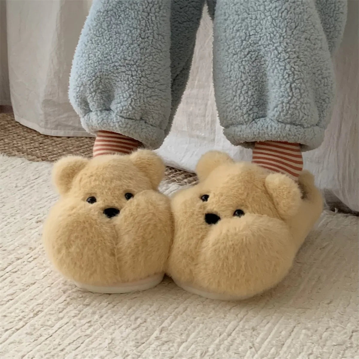 Couple Bear Slippers