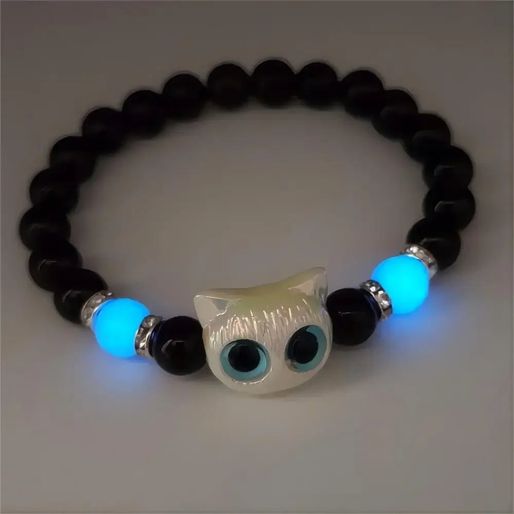Couple Cat Glow Bracelet