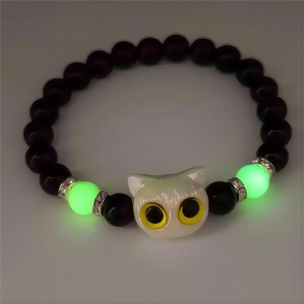 Couple Cat Glow Bracelet