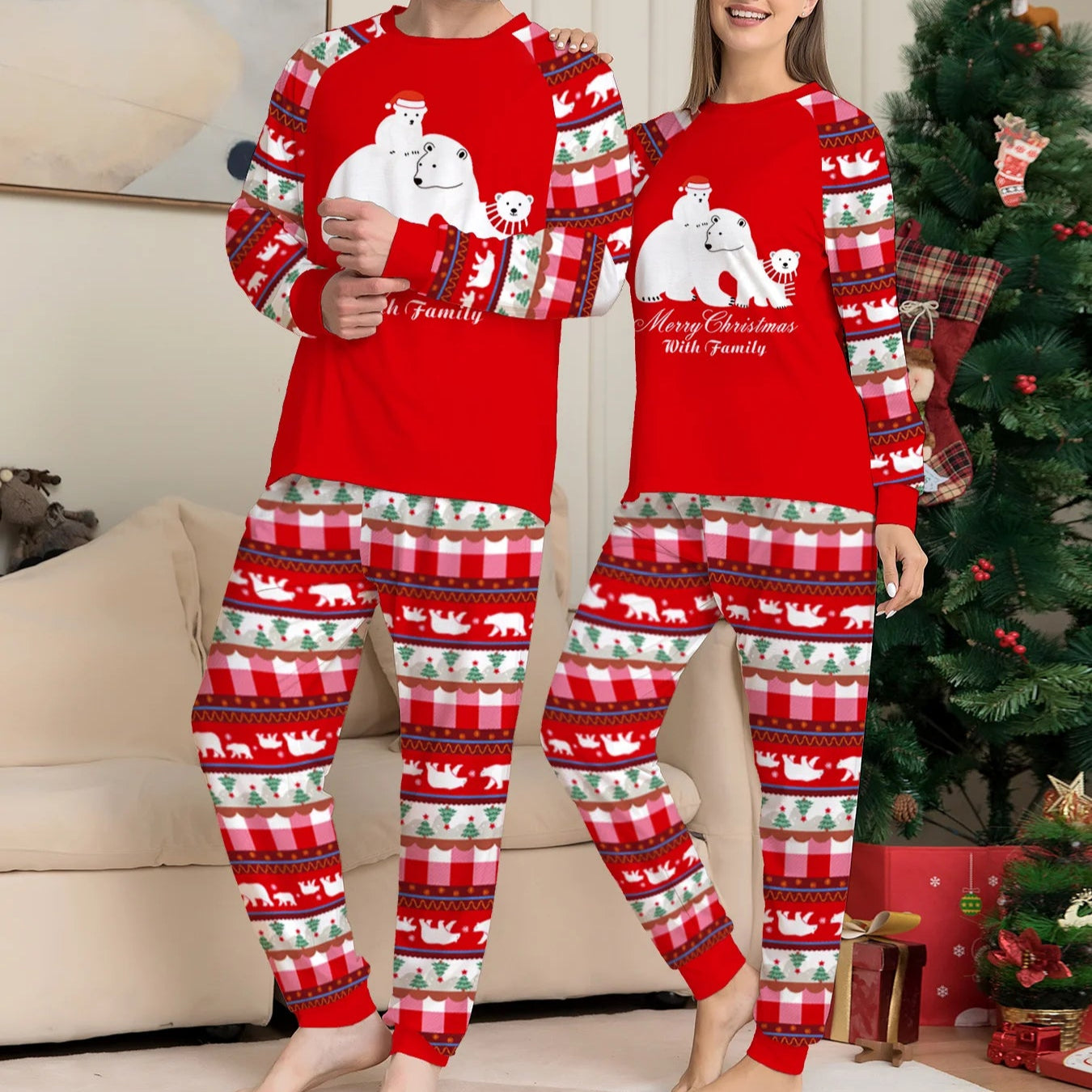 Couple Christmas Matching Pajamas
