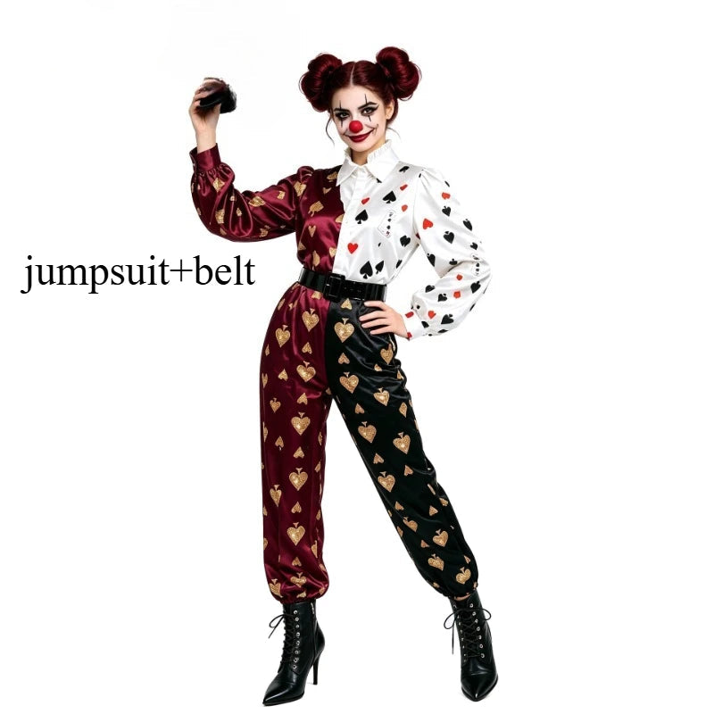 Couple Clown Halloween Costumes