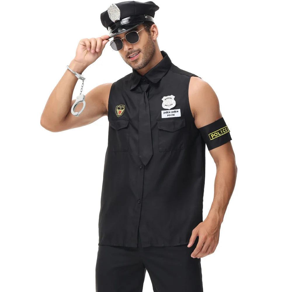 Couple Cop Halloween Costumes