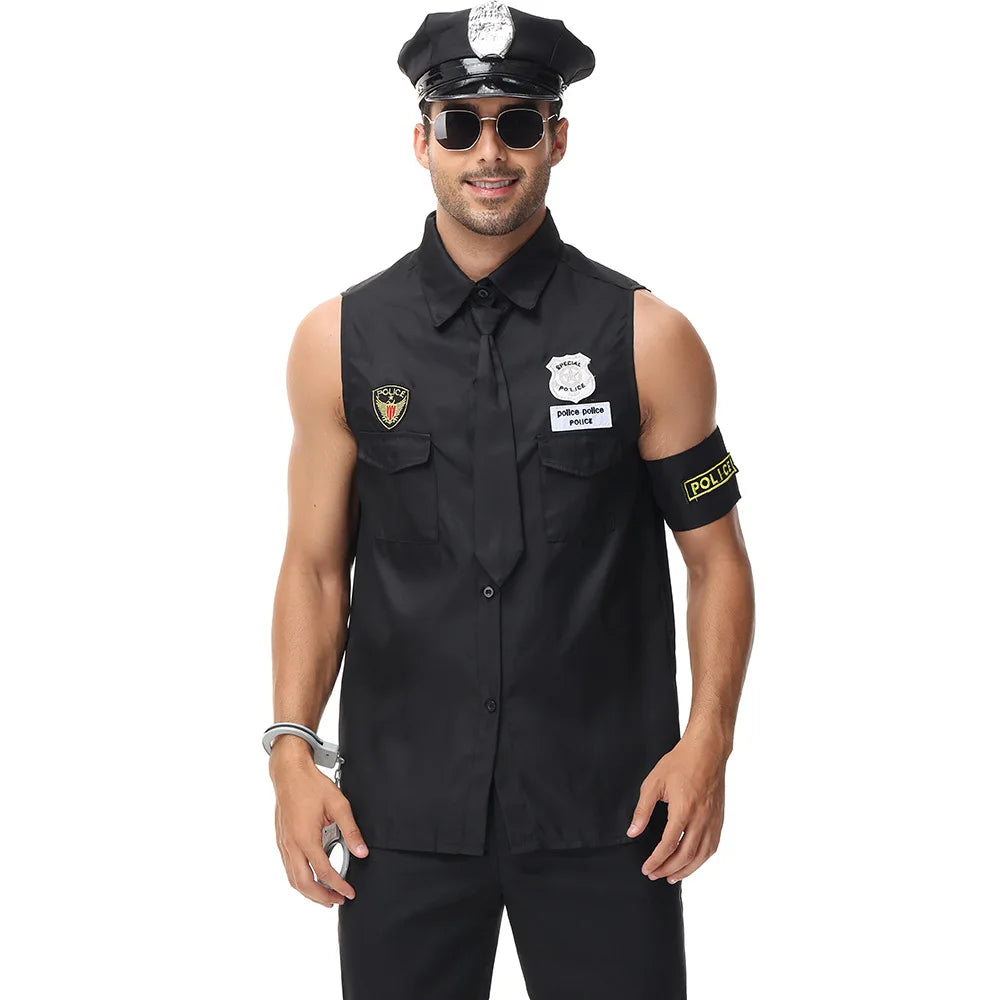 Couple Cop Halloween Costumes