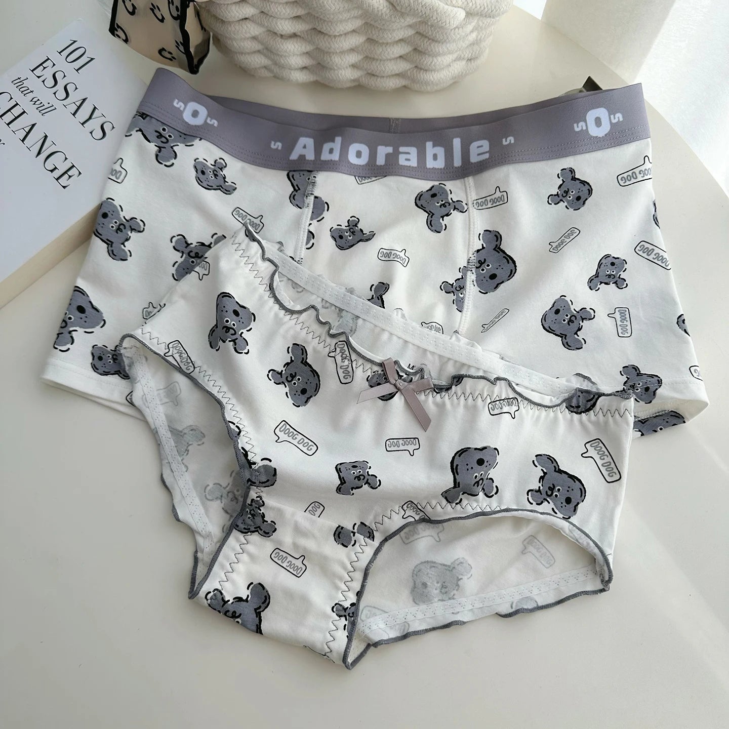 Couple Cute Cartoon Underwear
