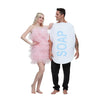 Couple Halloween Costumes Soap and Loofah