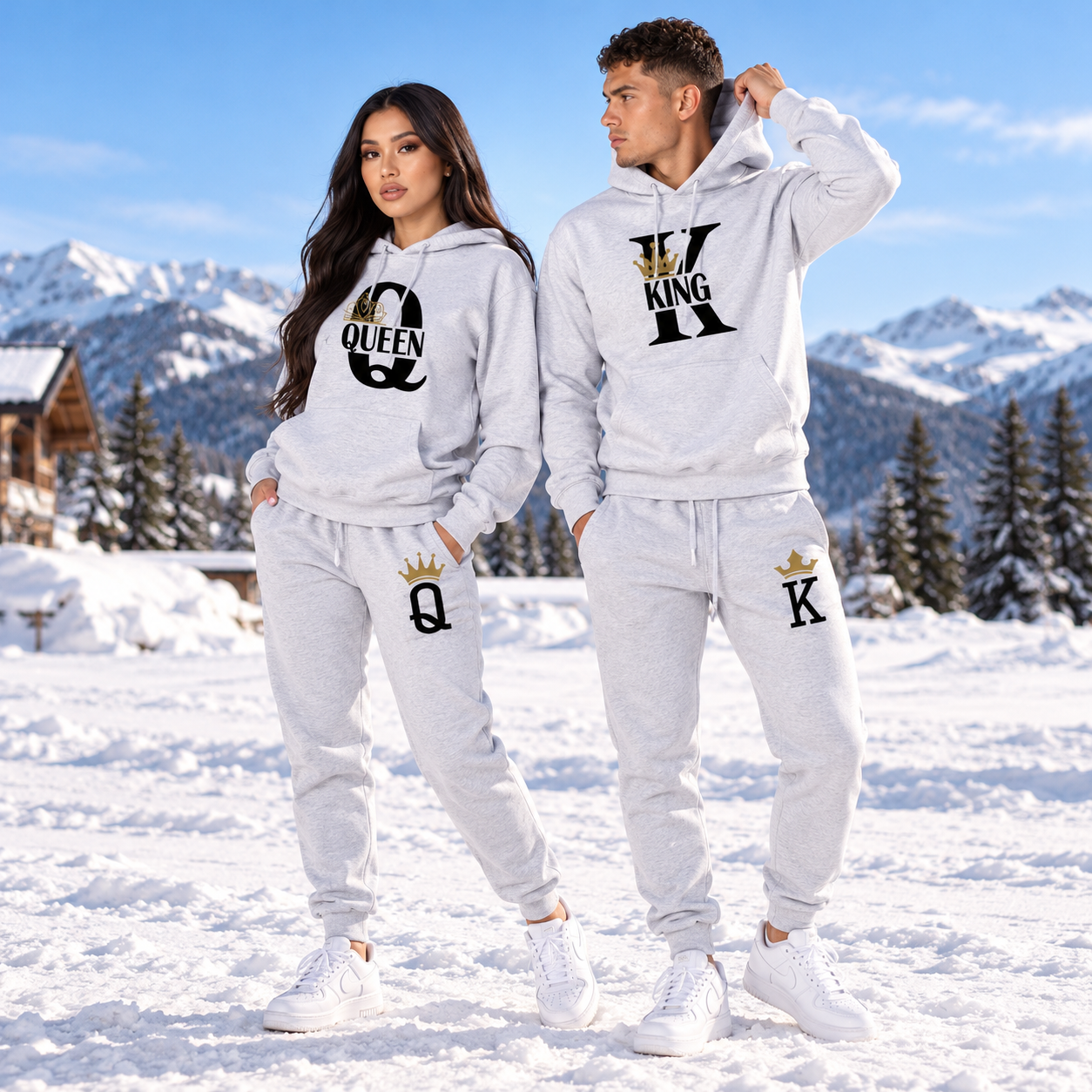 Matching outfits for couples tracksuits