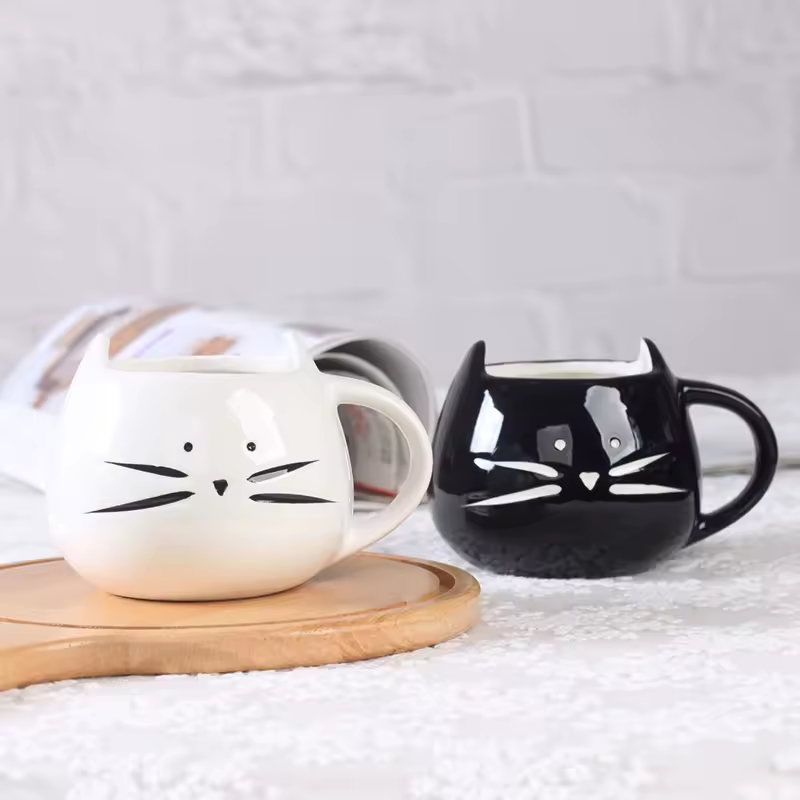 Couple Mugs Cat