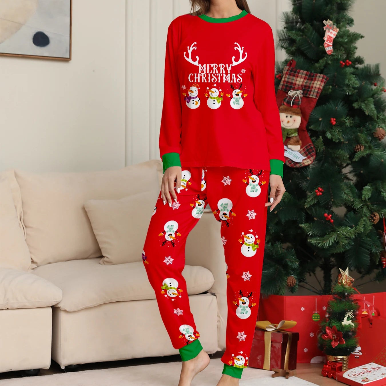 Couple Pajama Sets Christmas