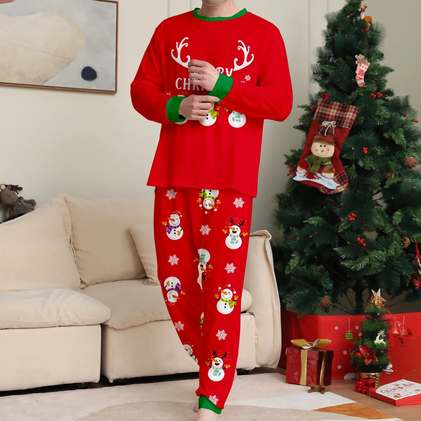 Couple Pajama Sets Christmas